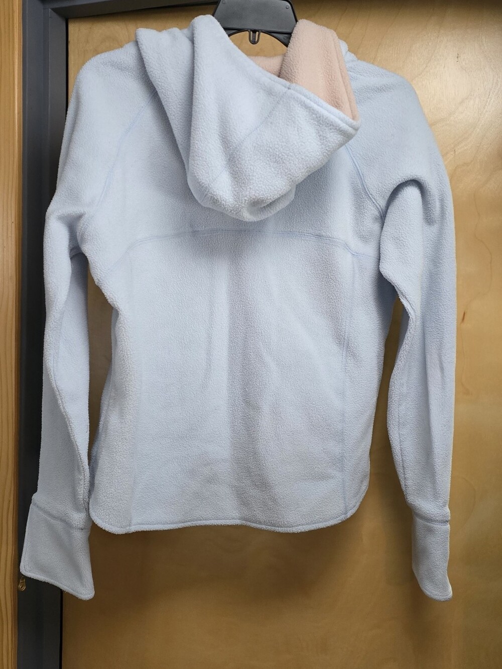 Arizona Jean Company Light Blue Teddy Zip-Up Hoodie - Picture 2 of 7